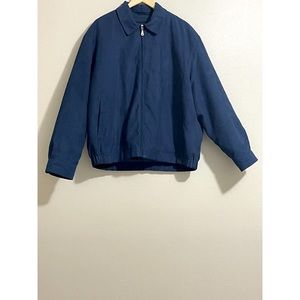 Jos. A. Bank Men's Blue Solid Jacket Size L
